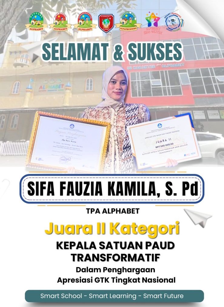 Alphabet Raih Prestasi pada Ajang GTK Transformatif Nasional 2025